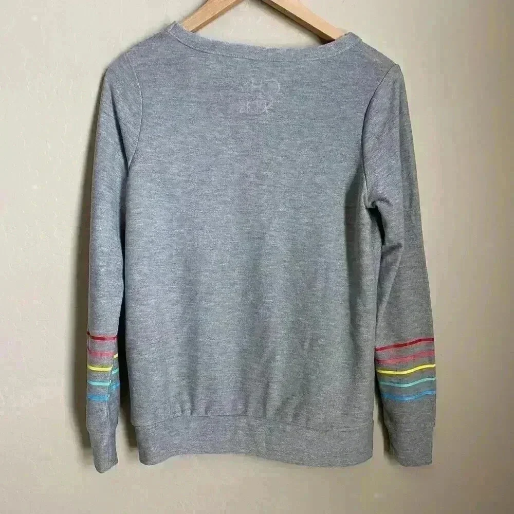 Chaser Rainbow Bolt Cozy Pullover‎ Sweatshirt